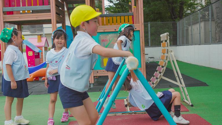 あかいとり幼稚園の様子